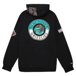 Mitchell & Ness Hoodies & Sweatshirts-City Collection Fleece Hoody Vancouver Grizzlies