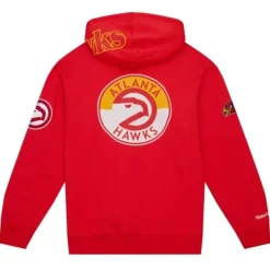 Mitchell & Ness Hoodies & Sweatshirts-City Collection Fleece Hoody Atlanta Hawks