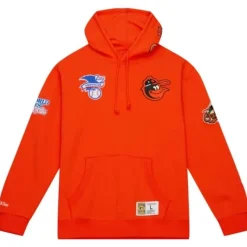 Mitchell & Ness Hoodies & Sweatshirts-City Collection Fleece Hoody Baltimore Orioles