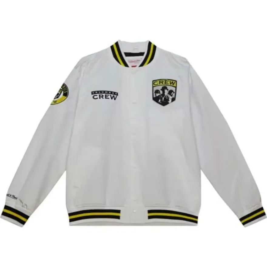 Mitchell & Ness Jackets & Outerwear-City Collection Lightweight Satin Jacket Columbus Crew