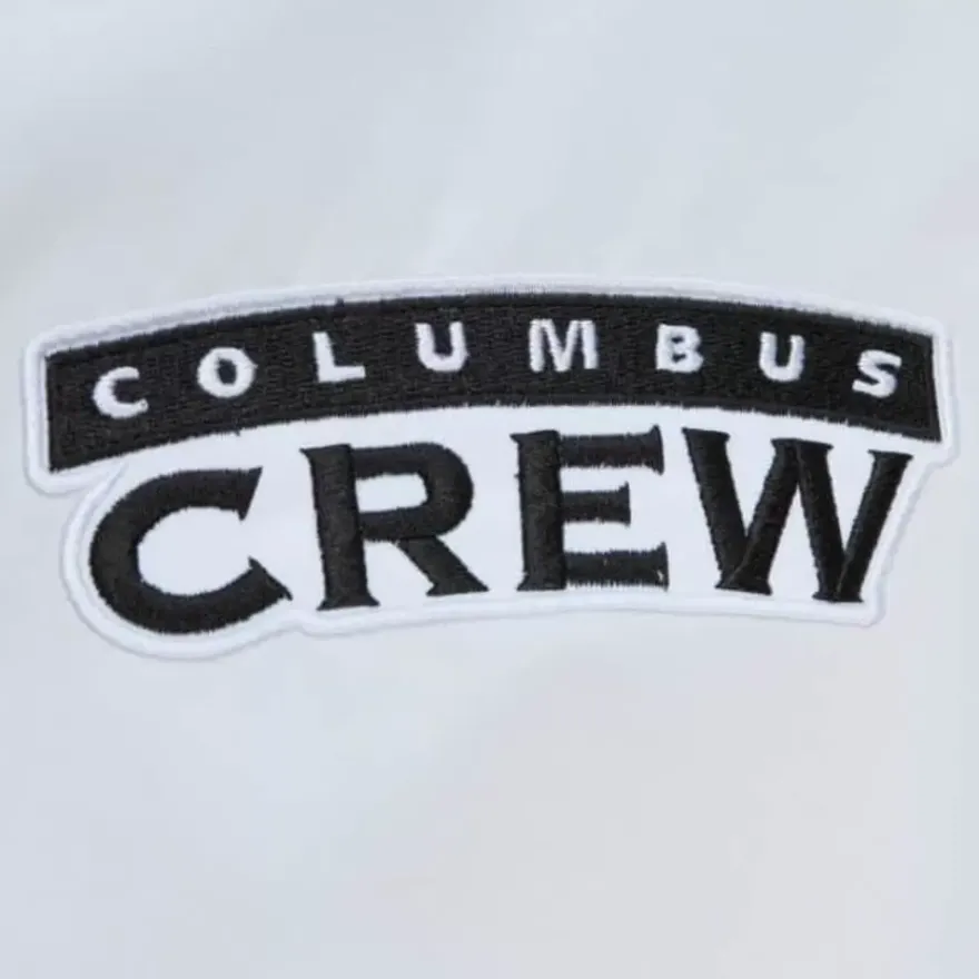 Mitchell & Ness Jackets & Outerwear-City Collection Lightweight Satin Jacket Columbus Crew