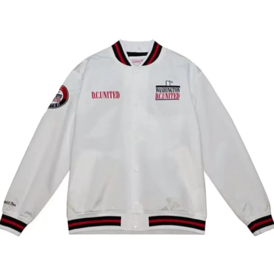 Mitchell & Ness Jackets & Outerwear-City Collection Lightweight Satin Jacket D.C. United