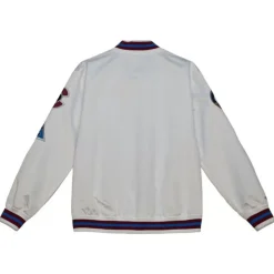 Mitchell & Ness Jackets & Outerwear-City Collection Lightweight Satin Jacket Colorado Avalanche
