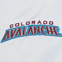 Mitchell & Ness Jackets & Outerwear-City Collection Lightweight Satin Jacket Colorado Avalanche
