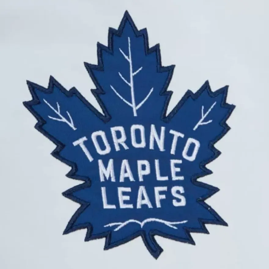 Mitchell & Ness Jackets & Outerwear-City Collection Lightweight Satin Jacket Toronto Maple Leafs
