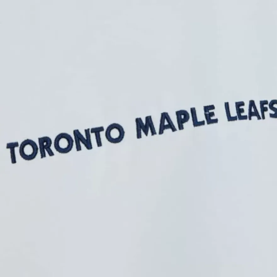 Mitchell & Ness Jackets & Outerwear-City Collection Lightweight Satin Jacket Toronto Maple Leafs