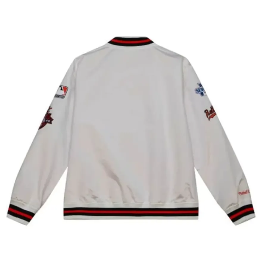 Mitchell & Ness Jackets & Outerwear-City Collection Lightweight Satin Jacket Baltimore Orioles