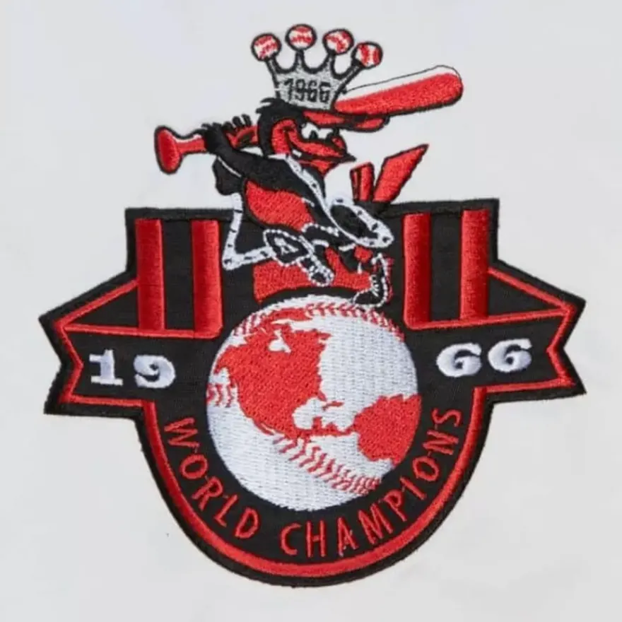 Mitchell & Ness Jackets & Outerwear-City Collection Lightweight Satin Jacket Baltimore Orioles