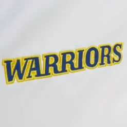 Mitchell & Ness Jackets & Outerwear-City Collection Lightweight Satin Jacket Golden State Warriors