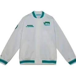 Mitchell & Ness Jackets & Outerwear-City Collection Lightweight Satin Jacket Seattle Sounders Fc