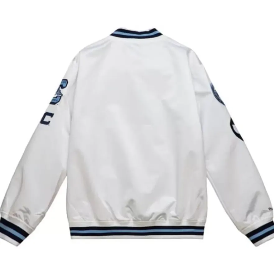Mitchell & Ness Jackets & Outerwear-City Collection Lightweight Satin Jacket University Of North Carolina