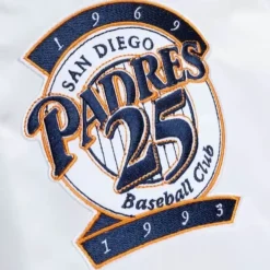 Mitchell & Ness Jackets & Outerwear-City Collection Lightweight Satin Jacket San Diego Padres