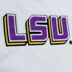 Mitchell & Ness Jackets & Outerwear-City Collection Lightweight Satin Jacket Louisiana State University