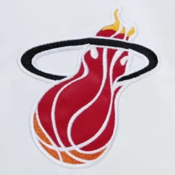 Mitchell & Ness Jackets & Outerwear-City Collection Lightweight Satin Jacket Miami Heat