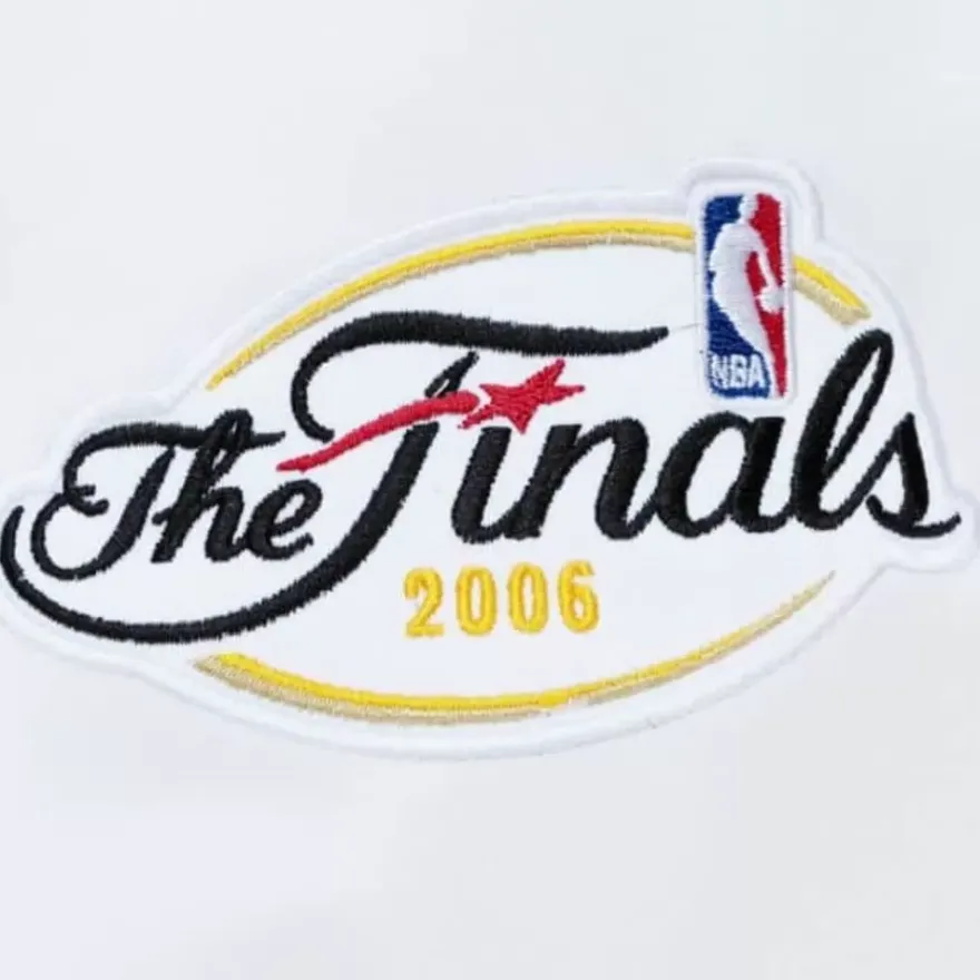 Mitchell & Ness Jackets & Outerwear-City Collection Lightweight Satin Jacket Miami Heat