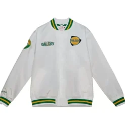 Mitchell & Ness Jackets & Outerwear-City Collection Lightweight Satin Jacket Los Angeles Galaxy