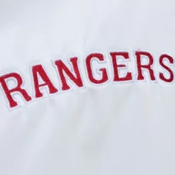 Mitchell & Ness Jackets & Outerwear-City Collection Lightweight Satin Jacket New York Rangers