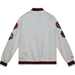 Mitchell & Ness Jackets & Outerwear-City Collection Lightweight Satin Jacket Toronto Raptors