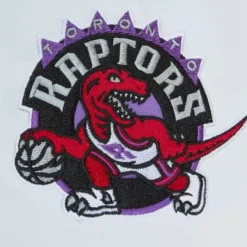 Mitchell & Ness Jackets & Outerwear-City Collection Lightweight Satin Jacket Toronto Raptors