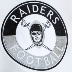 Mitchell & Ness Jackets & Outerwear-City Collection Lightweight Satin Jacket Oakland Raiders
