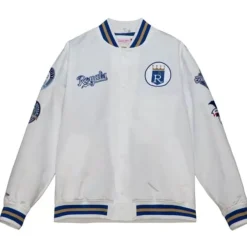 Mitchell & Ness Jackets & Outerwear-City Collection Lightweight Satin Jacket Kansas City Royals