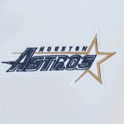 Mitchell & Ness Jackets & Outerwear-City Collection Lightweight Satin Jacket Houston Astros