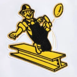 Mitchell & Ness Jackets & Outerwear-City Collection Lightweight Satin Jacket Pittsburgh Steelers