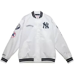 Mitchell & Ness Jackets & Outerwear-City Collection Lightweight Satin Jacket New York Yankees