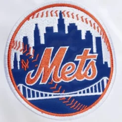 Mitchell & Ness Jackets & Outerwear-City Collection Lightweight Satin Jacket New York Mets
