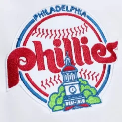 Mitchell & Ness Jackets & Outerwear-City Collection Lightweight Satin Jacket Philadelphia Phillies