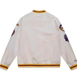 Mitchell & Ness Jackets & Outerwear-City Collection Lightweight Satin Jacket Los Angeles Lakers