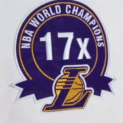 Mitchell & Ness Jackets & Outerwear-City Collection Lightweight Satin Jacket Los Angeles Lakers