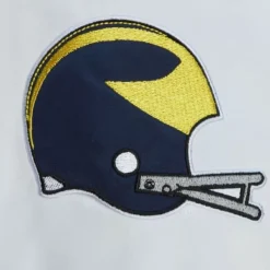 Mitchell & Ness Jackets & Outerwear-City Collection Lightweight Satin Jacket University Of Michigan