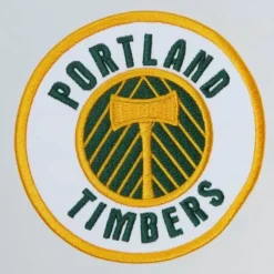 Mitchell & Ness Jackets & Outerwear-City Collection Lightweight Satin Jacket Portland Timbers