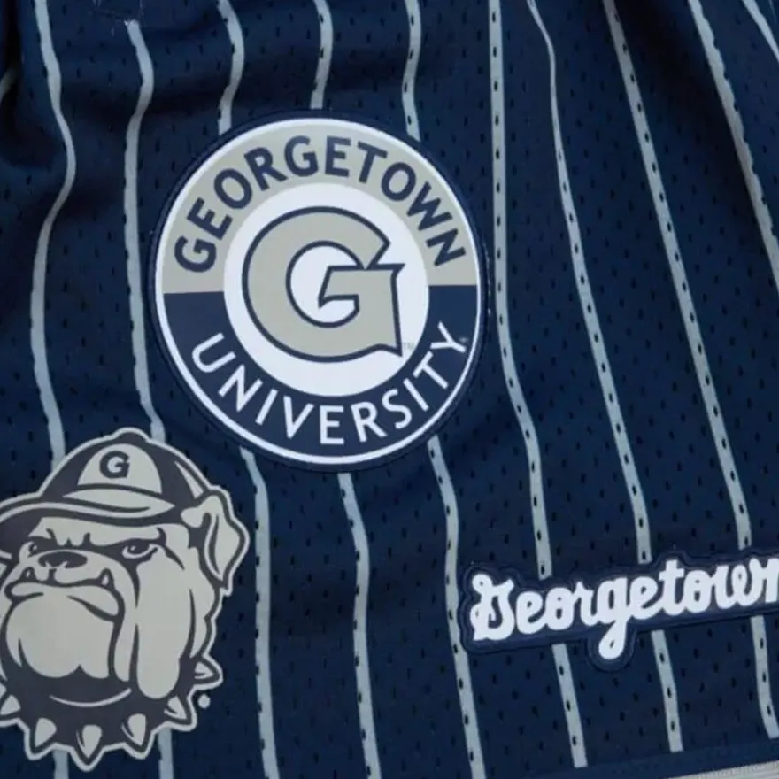 Mitchell & Ness Shorts-City Collection Mesh Shorts Georgetown University