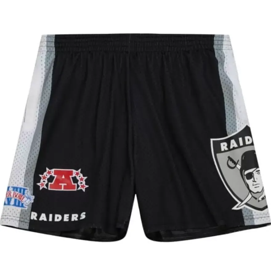 Mitchell & Ness Shorts-City Collection Mesh Shorts Oakland Raiders