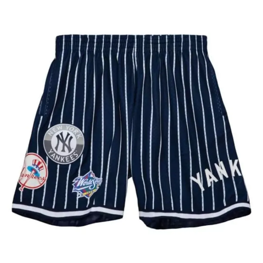 Mitchell & Ness Shorts-City Collection Mesh Shorts New York Yankees