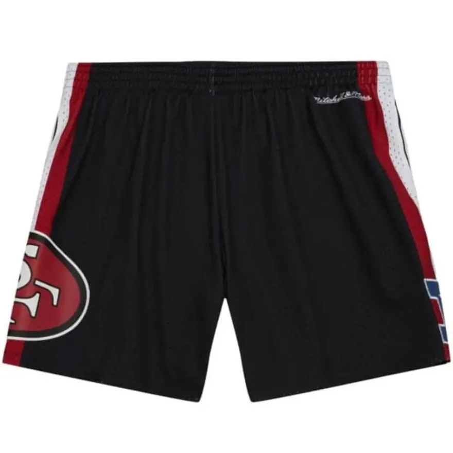 Mitchell & Ness Shorts-City Collection Mesh Shorts San Francisco 49Ers