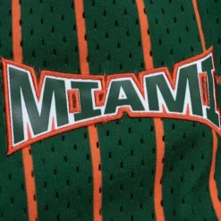 Mitchell & Ness Shorts-City Collection Mesh Shorts University Of Miami