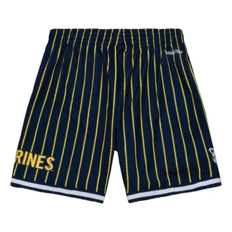 Mitchell & Ness Shorts-City Collection Mesh Shorts University Of Michigan
