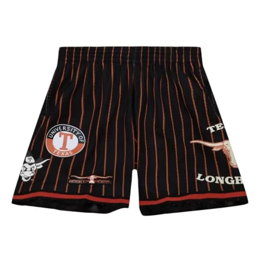 Mitchell & Ness Shorts-City Collection Mesh Shorts University Of Texas At Austin