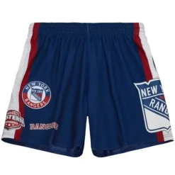 Mitchell & Ness Shorts-City Collection Mesh Shorts New York Rangers