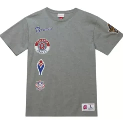 Mitchell & Ness T-Shirts & Tops-City Collection S/S Tee Atlanta Braves