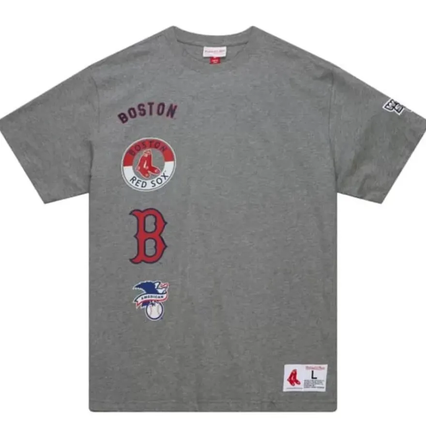 Mitchell & Ness T-Shirts & Tops-City Collection S/S Tee Boston Red Sox