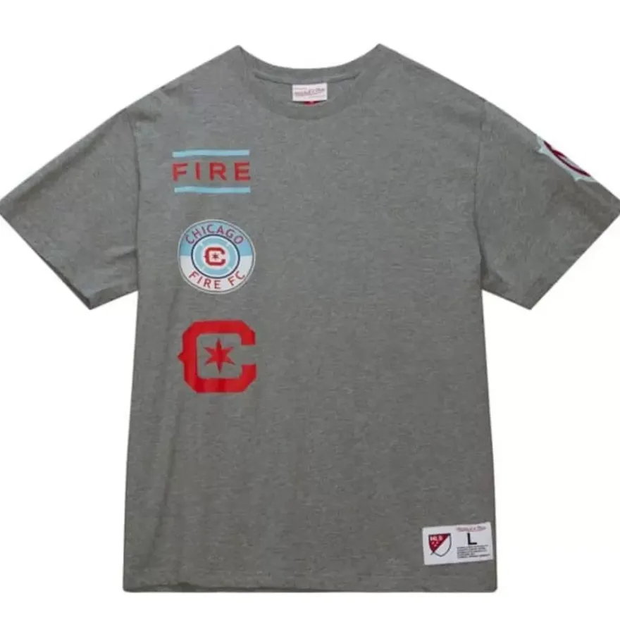 Mitchell & Ness T-Shirts & Tops-City Collection Ss Tee Chicago Fire