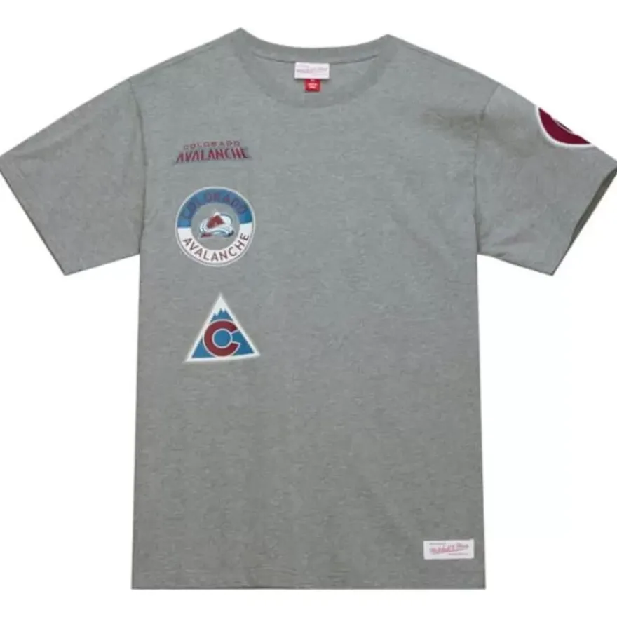 Mitchell & Ness T-Shirts & Tops-City Collection Ss Tee Colorado Avalanche