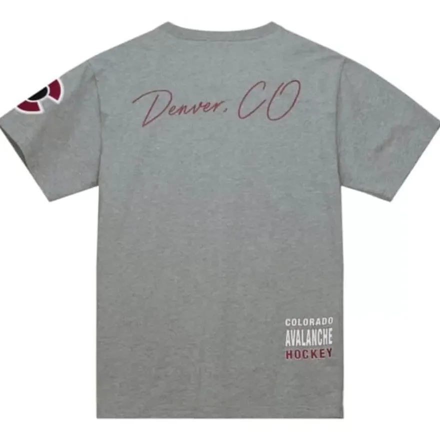 Mitchell & Ness T-Shirts & Tops-City Collection Ss Tee Colorado Avalanche