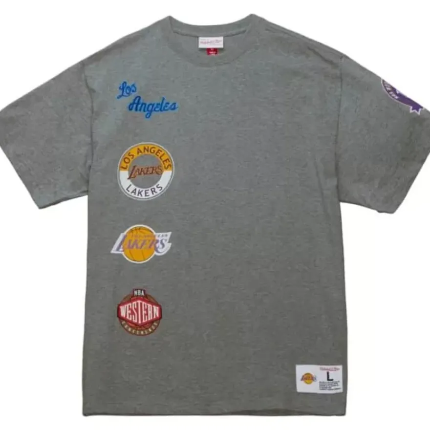 Mitchell & Ness T-Shirts & Tops-City Collection Ss Tee Los Angeles Lakers