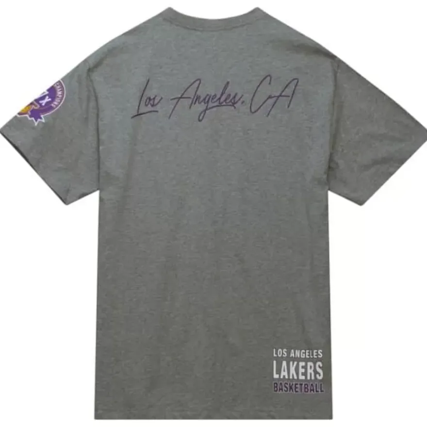 Mitchell & Ness T-Shirts & Tops-City Collection Ss Tee Los Angeles Lakers