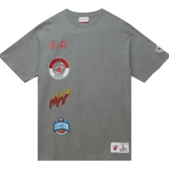 Mitchell & Ness T-Shirts & Tops-City Collection S/S Tee Miami Heat